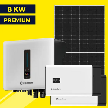 Гібридна сонячна станція на 8 кВт Premium | Stromherz 8 kw | Ulica 550W | Stromherz 6,9 kWh 3002 фото