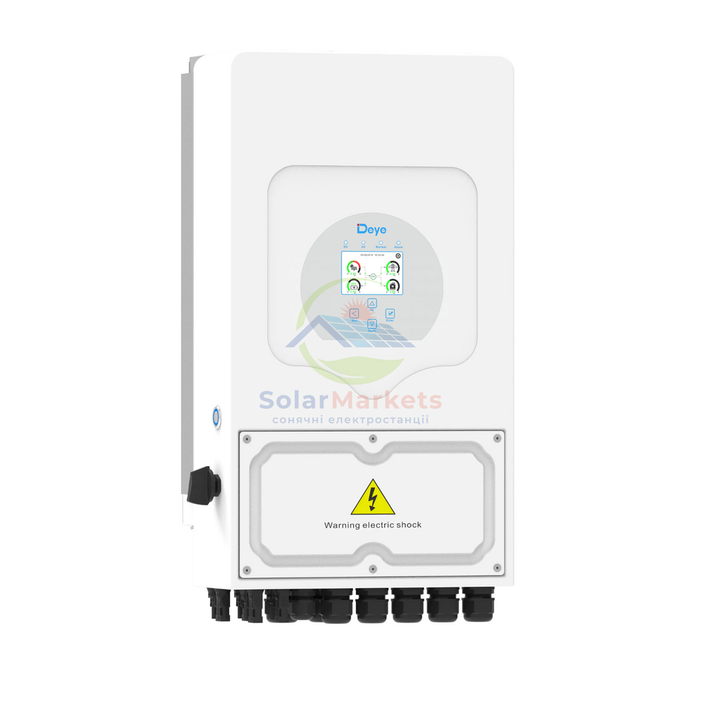 Гібридний інвертор Deye SUN-6K-SG05LP1-EU-AM2-P 6 кВт SUN-6K-SG05LP1-EU-AM2-Р фото