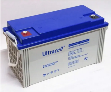 Аккумуляторная батарея Ultracell UCG120-12 GEL 12 V 120 Ah (409 x 176 x 225) White Q1/40 739 фото