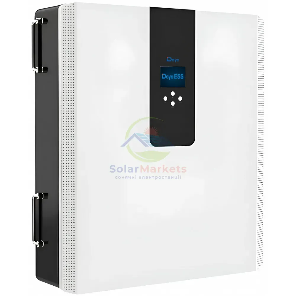 Купить Система хранения энергии RW-F5.3-1H3 Deye (5kW / LiFePO4 51,2V 100Ah 5,32kWh) в интернет магазине SOLAR MARKETS