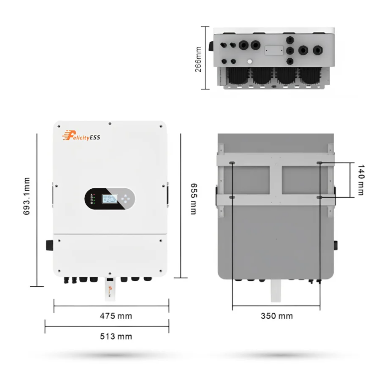 Гібридний інвертор Felicity 10kW T-REX-10KLP3G01 3 фази  T-REX-10KLP3G01 фото