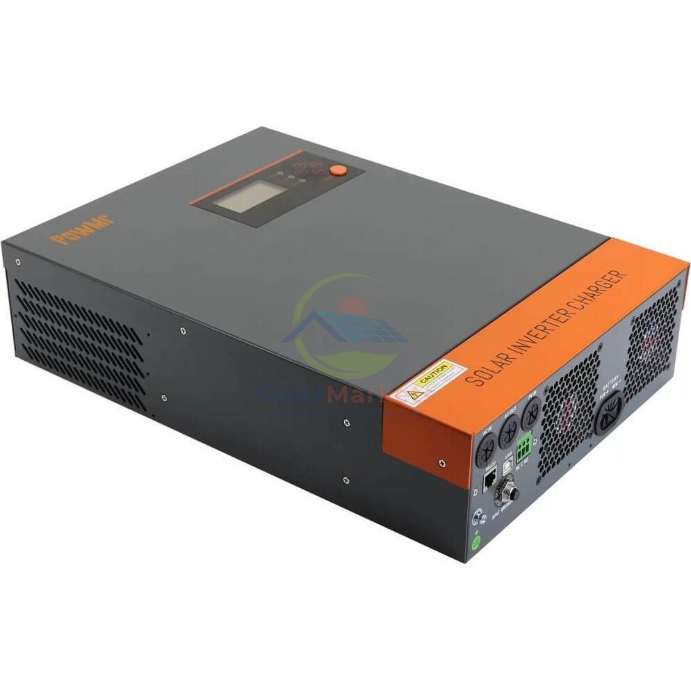 Інвертор Powmr POW-HVM5.5K-48V-P + акумулятор Powmr Powerwall (безперебійник, UPS, ДБЖ для будинку/квартири/офісу), 5500Вт, 4800 Вт&middot;год POW-HVM5.5K-POW-LIO48100 фото