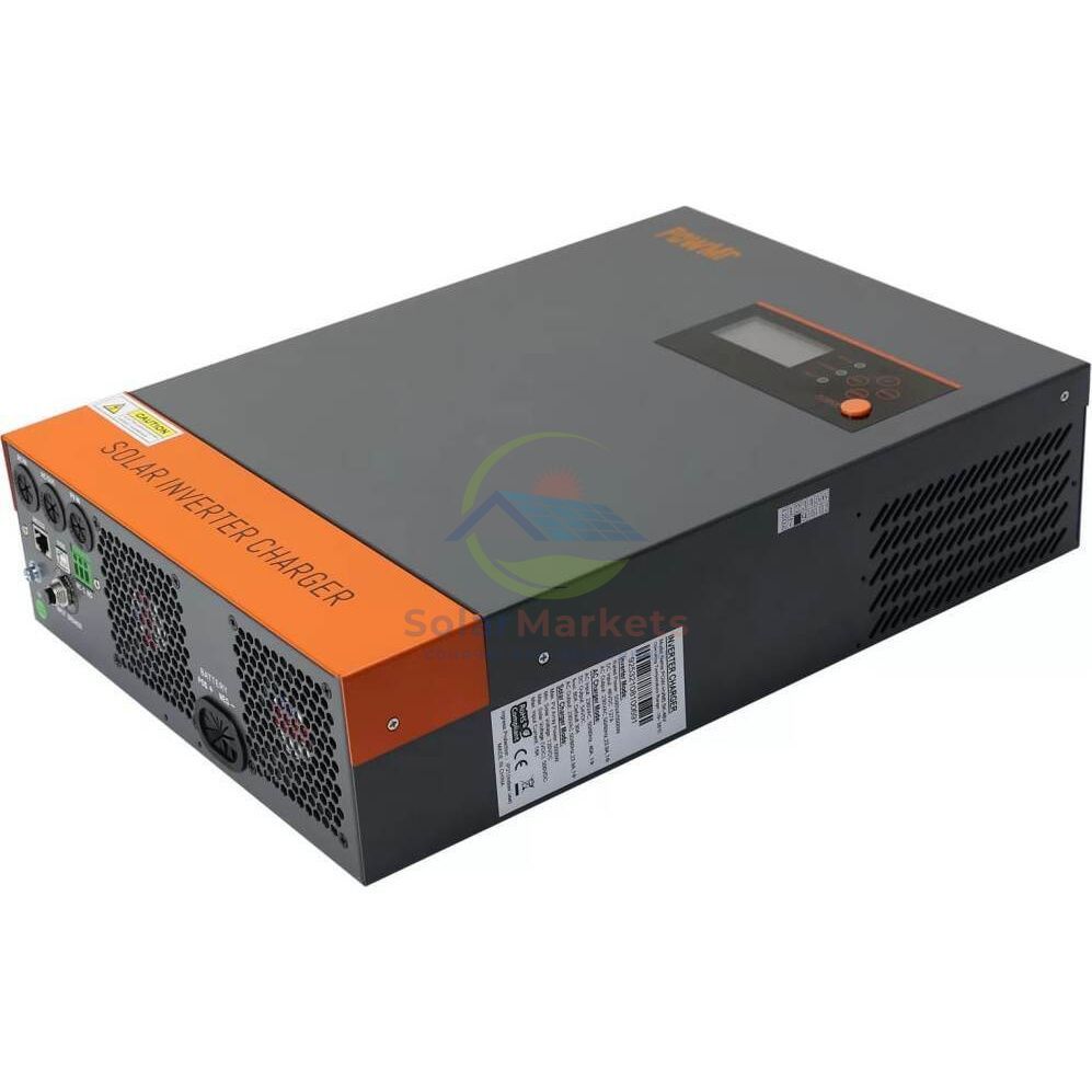 Інвертор Powmr POW-HVM5.5K-48V-P + акумулятор Powmr Powerwall (безперебійник, UPS, ДБЖ для будинку/квартири/офісу), 5500Вт, 4800 Вт&middot;год POW-HVM5.5K-POW-LIO48100 фото