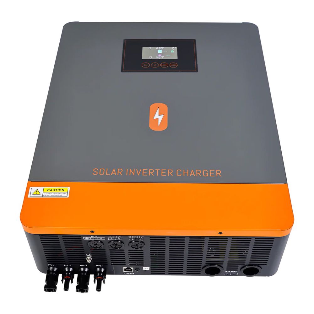 Гібридний інвертор Powmr Solar 10200W POW-HVM10.2M, 48 В, 10200 Вт (безперебійник, UPS, ДБЖ) Артикул: POW-HVM10.2M фото