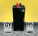 Акумулятор LG Chem 3S3P 200Ah 2.2kWh BMS 160A для 12V інверторів і ДБЖ Europe Li-ion Li-NMC LG Chem 3S3P фото 1