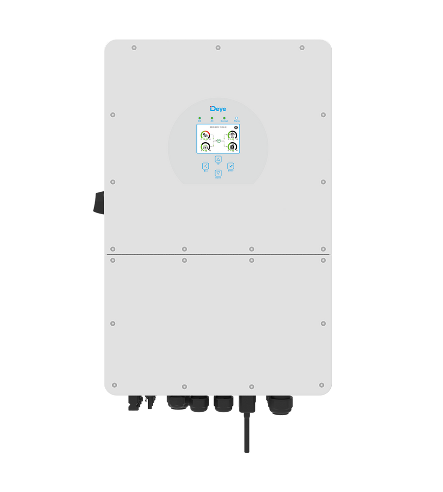 Трифазний високовольтний гібридний інвертор Deye SUN-15K-SG01HP3-EU-AM2 15KW, EU версія, IP65 SUN-15K-SG01HP3-EU-AM2 фото