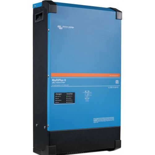 Інвертор гібридний Victron Energy Multiplus-II 48/10000/140-100/100 10 кВа/8 кВт 1 фаза без MPPT Multiplus-II 48/10000/140-100/100 фото