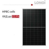 Сонячна батарея 465Вт/Solar PV panel 465W, HPBC Hi-MO X6 Explorer, LR7-54HTH-465M, LONGi LR7-54HTH-465M фото