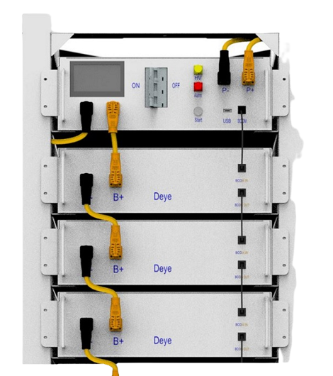 АКУМУЛЯТОРНА БАТАРЕЯ BOS-GM5.1 DEYE (HIGH-VOLTAGE LIFEPO4 51,2V 100AH 5,12KWH) BOS-GM5.1 фото